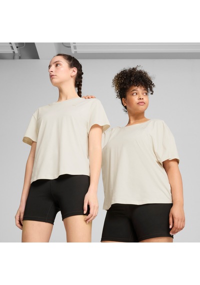 Puma Move Cloudspun Kadın Bol Kesim Tişört 526696 87 Beyaz