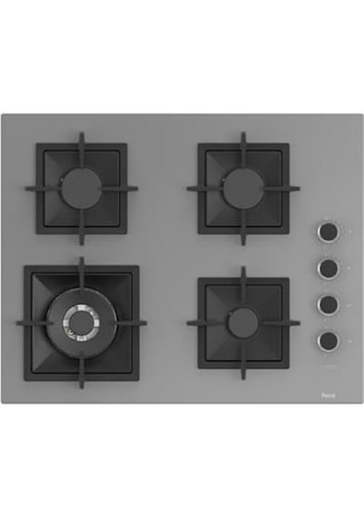 Ferre QEP64CPR + SC408 + D102 Steam Plus 65 Serisi 3'Lü Cam Ankastre Set