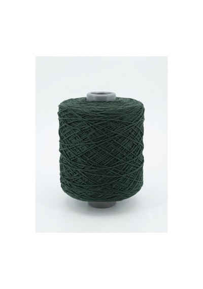 1 Kg 2 Mm Premium İnce Zincir Cotton, Makrome İpi Nefti Yeşili Renk