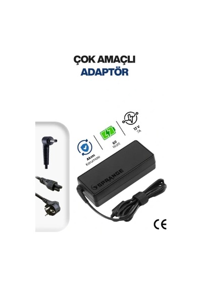 12v 5a 5.5 2.5mm 60w Led Ve Modem Adaptörü