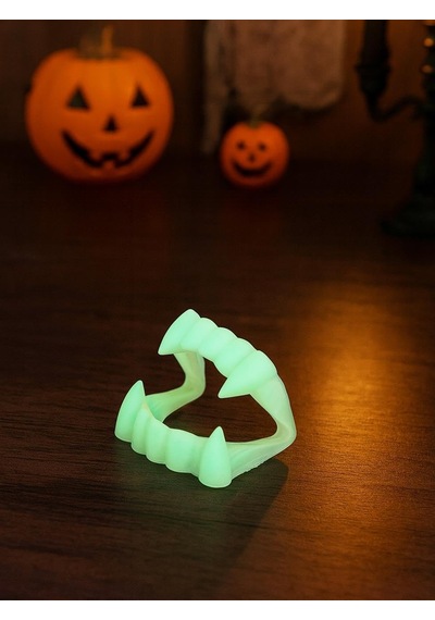 Cadılar Bayramı Fosforlu Vampir Dişi Halloween Parti Kostüm Aksesuarı Genel