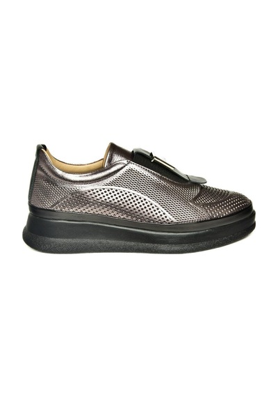 Fox Shoes U555130603 Platin Hakiki Deri Kadın Ayakkabı Platin-hakiki Deri Platin