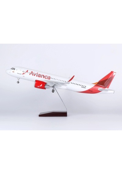 1/80 Ölçek Airbus A320 Neo Avianca Airlines 47 Cm Model Uçak