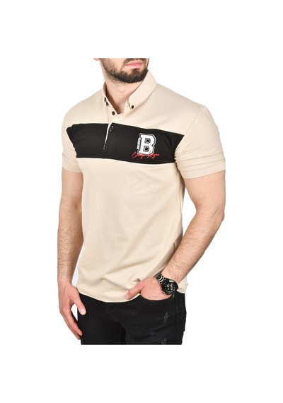 Deepsea Erkek Bej Slim Fit Nefes Alan Pamuklu Kumaş Dar Kesim Kıvrılmaz Yaka Polo Yaka Tişört 2503019 Bej Deepsea Erkek Bej Slim Fit Nefes Alan Pamuklu Kumaş Dar Kesim Kıvrılmaz Yaka Polo Yaka Tişört 2503019 Bej