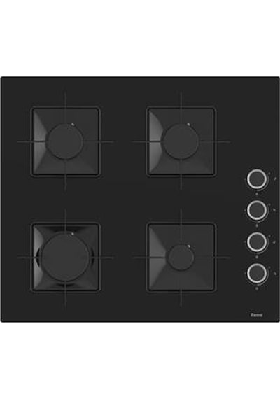 Ferre Black Plus Serisi QBL63CS-SS205-D063 3lü Cam Ankastre Set