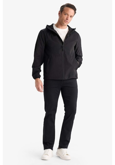 Defacto Su İtici Slim Fit Dar Kesim Kapüşonlu Fermuarlı Mont C5821ax25aubk27 Siyah Defacto Su İtici Slim Fit Dar Kesim Kapüşonlu Fermuarlı Mont C5821ax25aubk27 Siyah