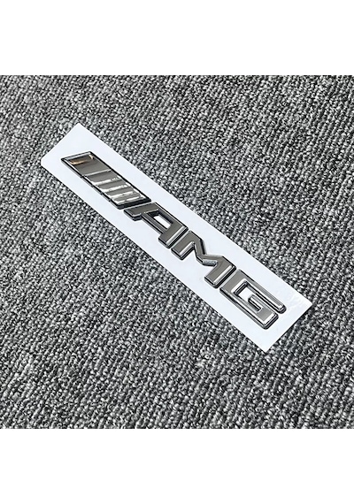 Mercedes Glk Serisi Uyumlu Piano Black Amg Bagaj Yazısı 3m 3d Abs