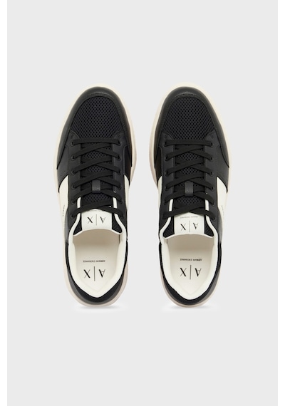 Armani Exchange Erkek Ayakkabı Xm002627 Af22831 Mc024 Ekru-siyah Ekru-siyah