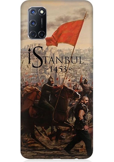 Oppo A72 Uyumlu İstanbul'un Fethi Desenli Silikon Kılıf
