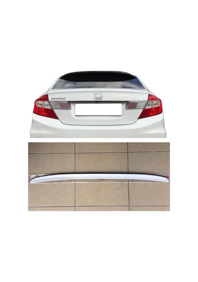 Honda Civic Fb7 12-16 Bagaj Üstü Spoiler Bagaj Çıtası Parlak Beya