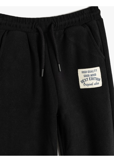 Koton Bağcıklı Cepli Basic Jogger Pantolon Siyah 5wkb40010tk Siyah