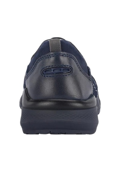 Forelli 46704-g Riba Lacivert Kadın Comfort Deri Ayakkabı 6542 Çok Renkli