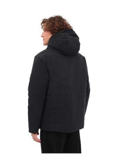 Lumberjack Ml Lucas Coat 1n55 5pr Erkek Şişme Çift Yönlü Mont Siyah