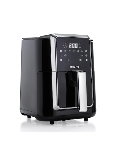 Schafer Thermochef Elegance Airfryer/sıcak Hava Fritözü-siyah