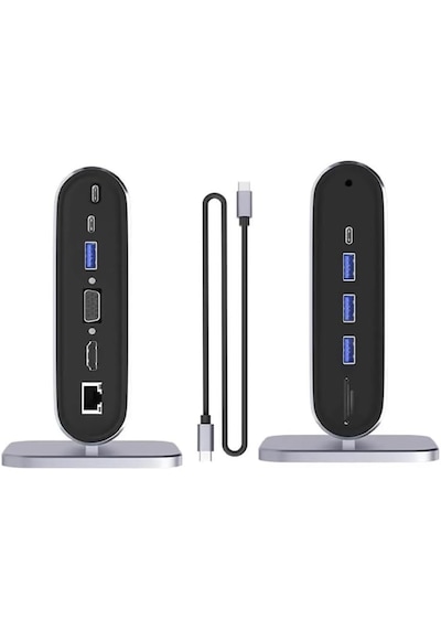 Type-c Support 4 K 12 In 1 Dock Model Pd Station Çoklayıcı Dönüştürücü Çevirici 12'si 1 Arada Dock, Hdmı 4k, 100mbps Ethernet, 3 X Usb-a 3.0 Ve 100w Usb Type-c Support 4 K 12 In 1 Dock Model Pd Station Çoklayıcı Dönüştürücü Çevirici 12'si 1 Arada Dock, Hdmı 4k, 100mbps Ethernet, 3 X Usb-a 3.0 Ve 100w Usb