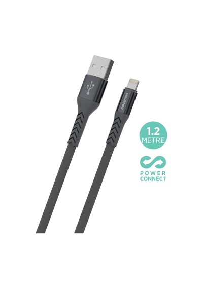 Polosmart Pbs418 Lightning Şarj Ve Data Kablosu Antrasit
