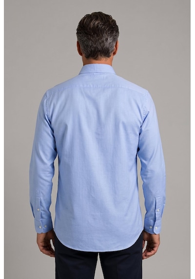 Bisse Mavi Regular Fit Pamuk Oxford Spor Gömlek Gmok2pb01352 D35