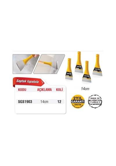 Sgs Saptak Ispatula 14 CM Sgs1903