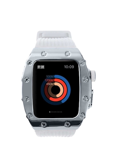 Watch 7 45mm Uyumlu Krd-65 Zore Kordon-siyah-rose Gold