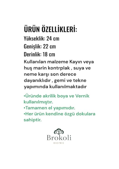 El Yapımı Ahşap Kuş Yuvası Dekoratif Kuş Evi Bahçe Balkon Dekorasyon Vernikli Kızılağaç