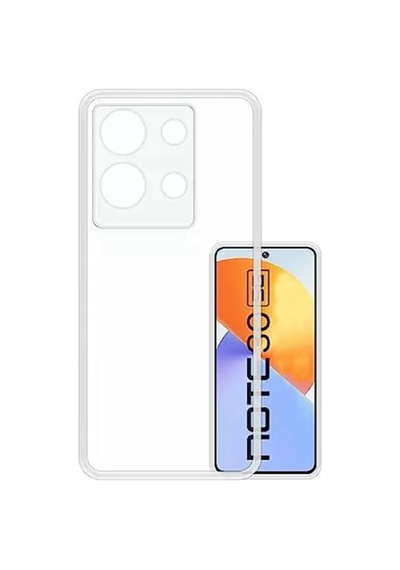 İnfinix Note 30 Kılıf Lüx Şeffaf Silikon Seffaf