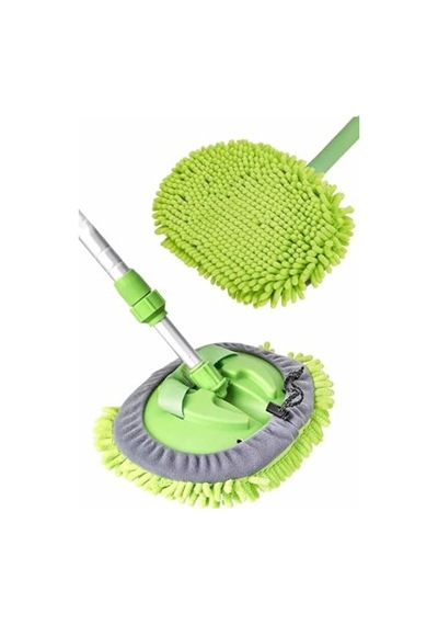 Uzun Saplı Mikrofiber Yıkama Fırçası - Araç Temizliği İçin Çiziksiz Kullanım