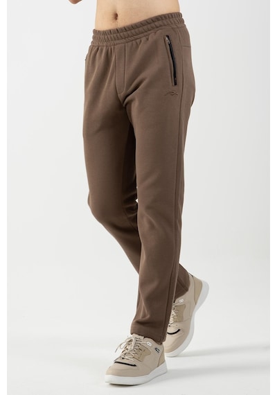 Maraton Sportswear Regular Erkek Düz Paça Basic Kakao Eşofman Altı 22379-kakao Kahverengi