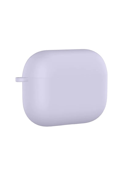 Apple Uyumlu AirPods Pro 3 Zore Standart Silikon Kılıf Lila