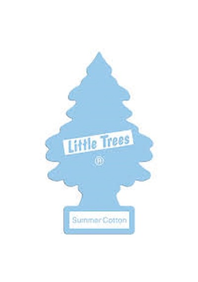 Little Trees 3'lü set Summer Cotton - Yaz Esintisi Oto Kokusu