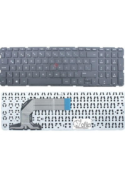 Hp Pavilion Envy 17e, 17-e000, 17-e100, 17-e127sf, 17n, 17-n R68 Notebook Klavyesi - Siyah - Tr 57432542