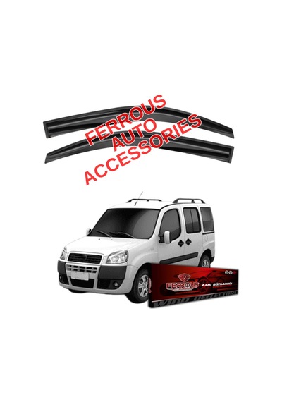 Fiat Doblo Fitil Üstü Ferrous Cam Rüzgarlığı 2li Set 2000 2010