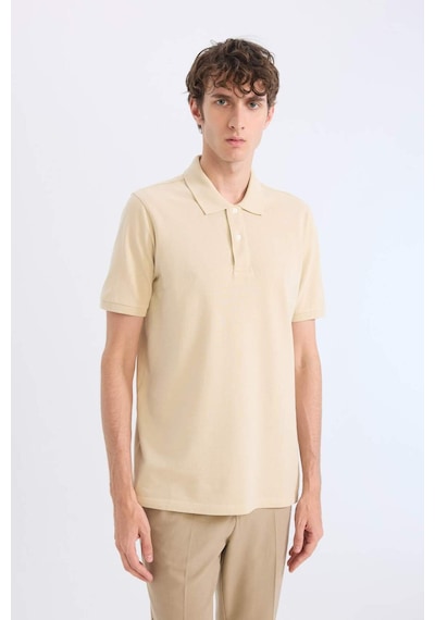 DeFacto %100 Pamuk Regular Fit Polo Yaka Kısa Kollu Basic Düz Pike Kumaş Tişört C1293AX25SPBG430 DeFacto %100 Pamuk Regular Fit Polo Yaka Kısa Kollu Basic Düz Pike Kumaş Tişört C1293AX25SPBG430