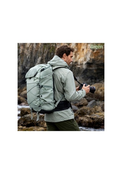 Bpa-35l-bl All In 1 Seyahat&outdoor Kamera Sırt Çantası Yeşil