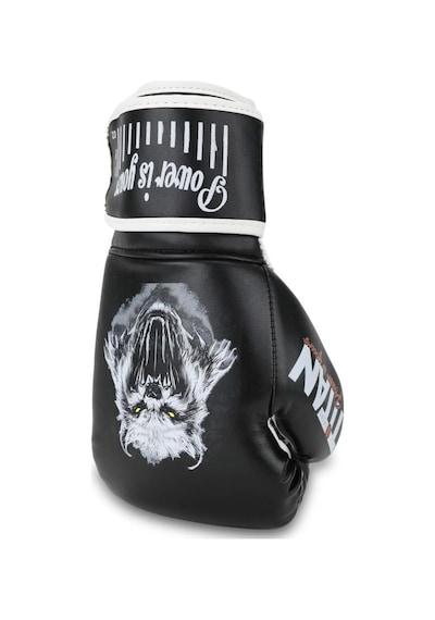 Titan Sport Siyah Vahşi Kurt Desenli Fgr Model-18 Boks Eldiveni Çok Renkli