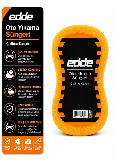 Edde Araba Araç Oto Yıkama Süngeri Oto Temizleme Süngeri