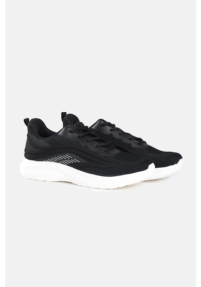 Süvari Siyah Sneakers Ayakkabı-38719 Siyah