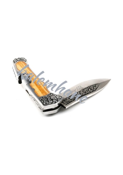 Kabartma Model Kişiye Özel Kamp Çakı Kutulu Khçkc90008007 Siyah