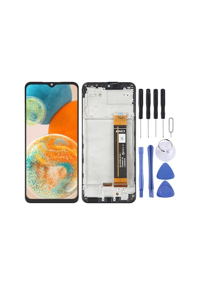 Samsung Uyumlu Galaxy Sm-a235 A23 Ekran Lcd Full Çıtalı
