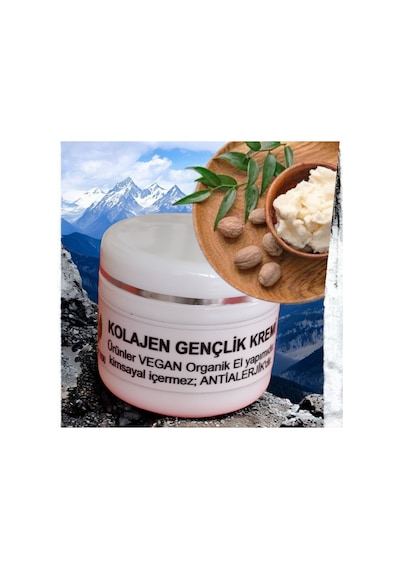 Gençlik Yüz Kremi Afrika Shea Yağı Yoğun Nemlendirici Shea Yağı %100 Saf, Doğal, Organik 30ml
