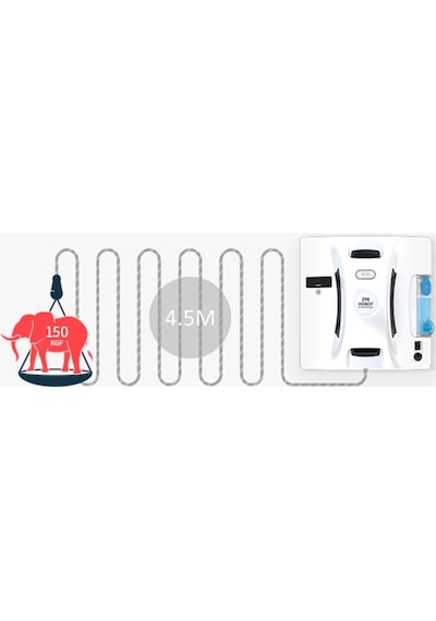 Hobot 298 Ultrasonik Sprey Telefon Ve Uzaktan Cam Temizleme Robotu