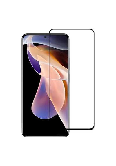 Nettech İnfinix Note 30 Pro Uyumlu 5d Glas Full Cam Koruyucu - Siyah