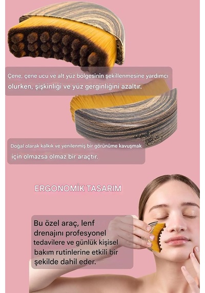 Lenf Drenaj Ve Çene Şekillendirme Fırçası Çok Fonksiyonlu Yumuşak Masaj Aleti Gıdı Toparlayıcı Ergonomik Ahşap Görünümlü Yüz Masajı Ve Kusursuz Makyaj Fırçası Saklama Kutulu Çok renkli Lenf Drenaj Ve Çene Şekillendirme Fırçası Çok Fonksiyonlu Yumuşak Masaj Aleti Gıdı Toparlayıcı Ergonomik Ahşap Görünümlü Yüz Masajı Ve Kusursuz Makyaj Fırçası Saklama Kutulu Çok renkli