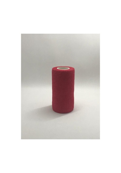 Kendinden Yapışkanlı Bandaj Kırmızı Ebat: 10cm X 4.5m 12 Adet