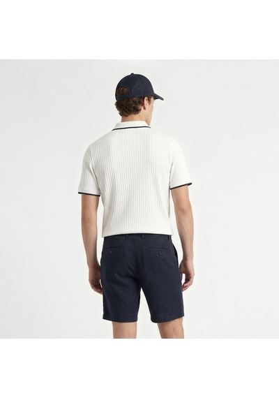 Nautica Erkek Beyaz Regular Fit Polo Yaka T-shirt Düz K65345t Beyaz