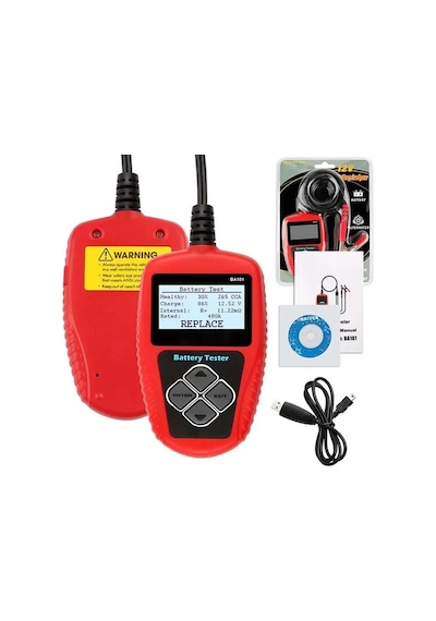 Sh Powermaster Ba101 12v 30-220ah Akü Test Cihazı Najmaddin