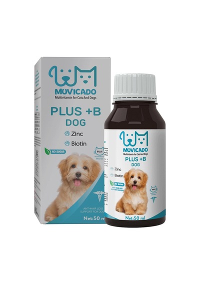 Köpekler İçin Tüy Sağlığı Damlası - Plus B - Köpek Tüy Vitamini - Tüy Dökülmesini Engelleme
