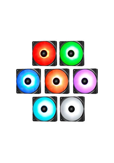 Deep Cool Rf120 Pwm Özellikli Rgb Led Aydınlatma Kasa Fanı 120mm