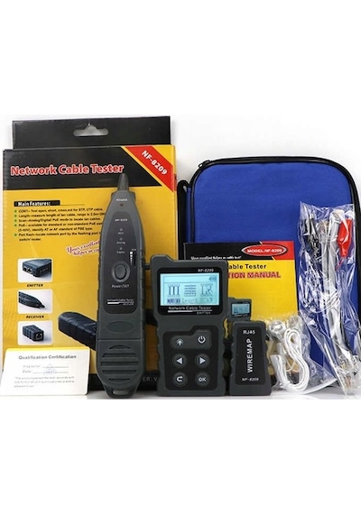 Noyafa Nf-8209 Kablo Bulucu Ve Test Cıhazı