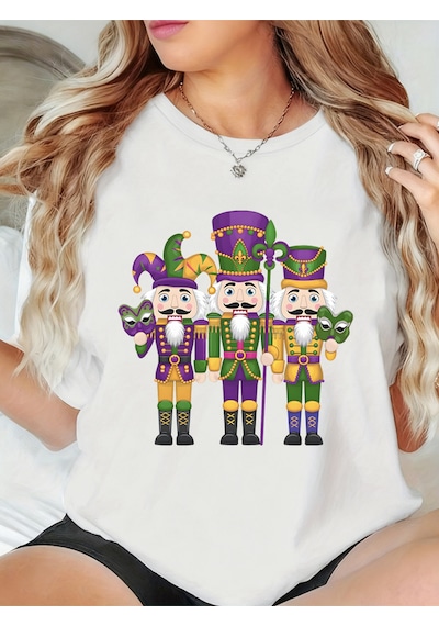 Noıssey Urban Pop Graphic Kadın Tişört Koleksiyonukod 5424 Beyaz