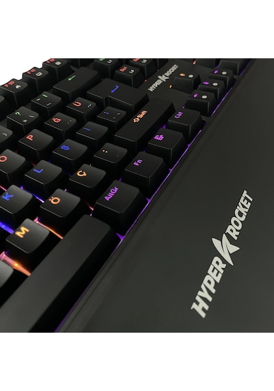 Hyper Rocket Rgb Mekanik Oyuncu Klavye